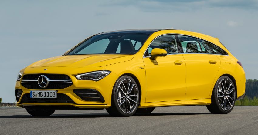 Mercedes-AMG CLA35 4Matic Shooting Brake diperkenalkan – 2.0L pengecas turbo, 306 PS/400 Nm 969306