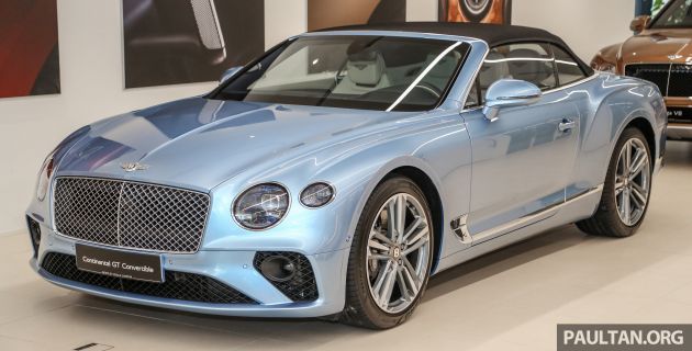 Bentley Continental GT Convertible previewed in Malaysia – drop-top priced from RM2.24 million