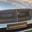 Bentley Continental GT Convertible previewed in Malaysia – drop-top priced from RM2.24 million