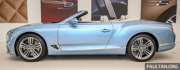 Bentley Continental GT Convertible previewed in Malaysia – drop-top priced from RM2.24 million