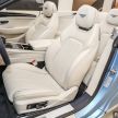 Bentley Continental GT Convertible previewed in Malaysia – drop-top priced from RM2.24 million