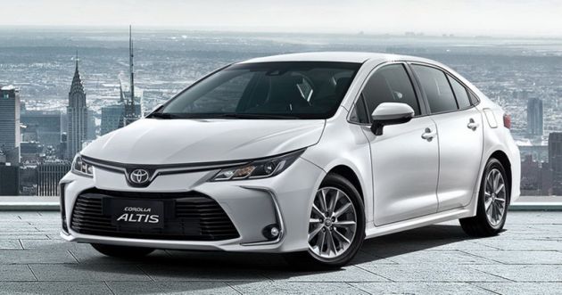 New Toyota Corolla Altis set for Thailand debut in Aug