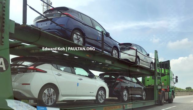 SPYSHOT: Nissan Leaf sudah tiba di Malaysia