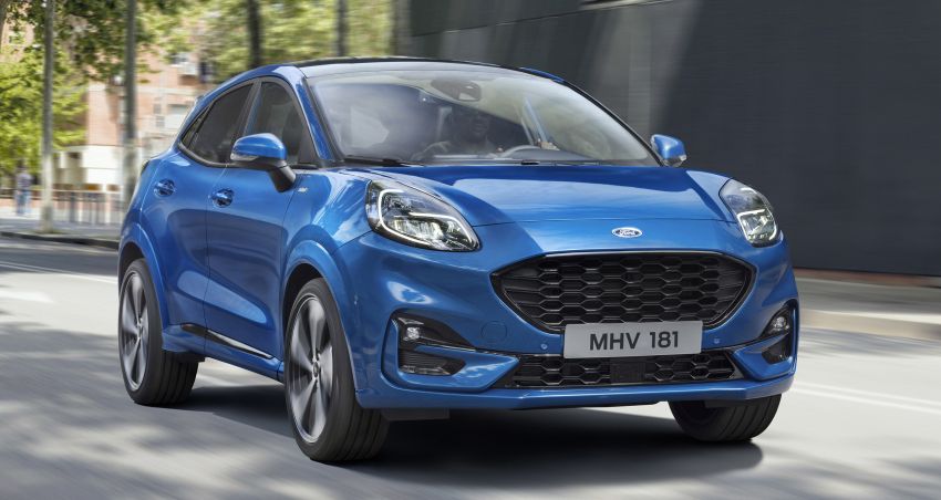 2019 Ford Puma SUV unveiled – new 1.0L EcoBoost Hybrid, flexible boot space, long list of safety tech! 979503