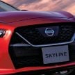2019 Nissan Skyline facelift debuts in Japan – ProPilot 2.0; GT-R-inspired styling; up to 405 PS twin-turbo V6