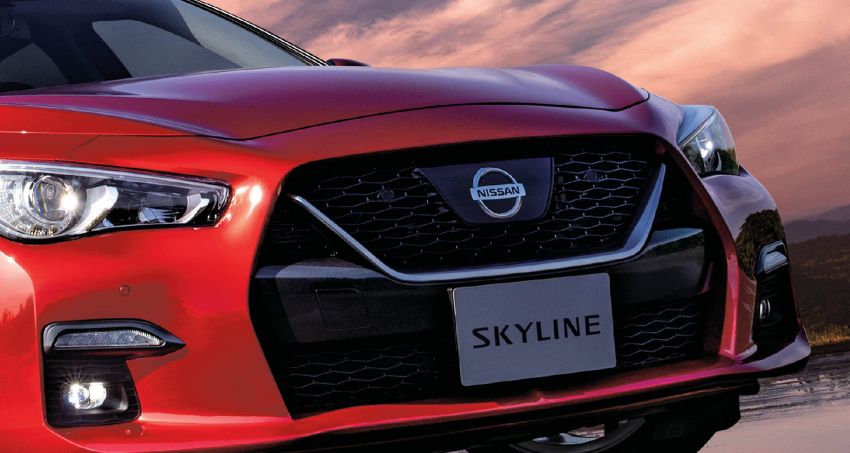 2019 Nissan Skyline facelift debuts in Japan – ProPilot 2.0; GT-R-inspired styling; up to 405 PS twin-turbo V6 986073