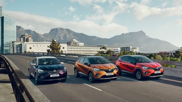 2020 Renault Captur – CMF-B platform, Level 2 autonomous; 1.6 L PHEV, two diesels, three petrols