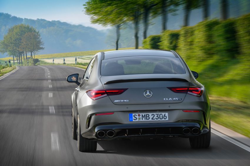 Mercedes-AMG CLA45 4Matic+ C118 didedahkan – 2.0L turbo 4-silinder, 421 PS, kelajuan tertinggi 270 km/j 981803