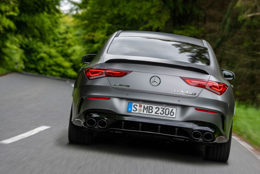 Mercedes-AMG CLA45 4Matic+ C118 didedahkan – 2.0L turbo 4-silinder, 421 PS, kelajuan tertinggi 270 km/j 981814