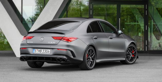 Mercedes-AMG CLA45 4Matic+ C118 didedahkan – 2.0L turbo 4-silinder, 421 PS, kelajuan tertinggi 270 km/j