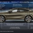 G06 BMW X6 officially debuts – now larger and more luxurious; M50i packs a 523 hp 4.4L twin-turbo V8