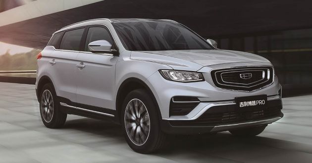Geely Boyue Pro introduced for China – substantial styling updates; new GKUI 19; 1.8T gets 7-speed DCT