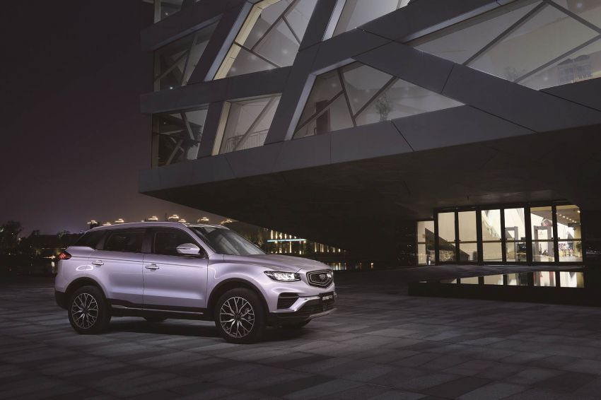 Geely Boyue Pro introduced for China – substantial styling updates; new GKUI 19; 1.8T gets 7-speed DCT 983603