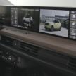 Honda e  shows off its dual 12.3-inch touchscreens