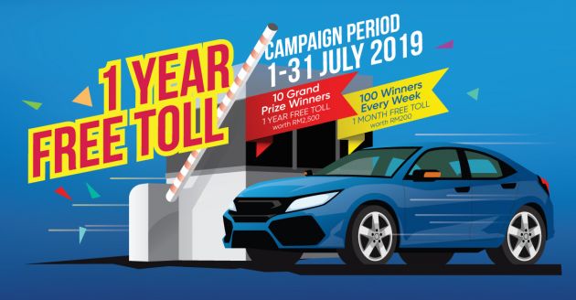 Touch n Go eWallet PayDirect offers one-year free toll
