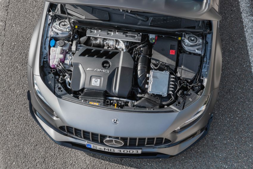 W177 Mercedes-AMG A45 4Matic+ debuts with up to 421 PS, 500 Nm – 0-100 km/h in 3.9s; Drift mode 981668