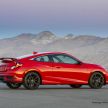 2020 Honda Civic Si Coupe and Sedan debut in the US