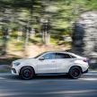 C167 Mercedes-Benz GLE Coupe debuts – larger and with revised styling; GLE 53 4Matic+ with 429 hp