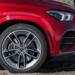 C167 Mercedes-Benz GLE Coupe debuts – larger and with revised styling; GLE 53 4Matic+ with 429 hp