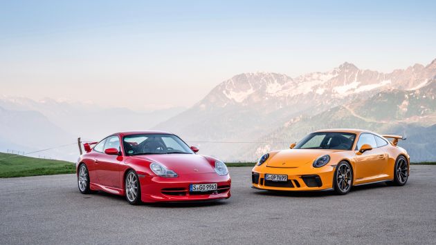 GALLERY: Porsche 911 GT3 – 20 years, six versions