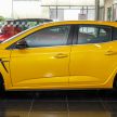 Renault Megane RS 280 Cup officially launched in Malaysia – manual and dual-clutch, from RM280k