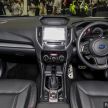 2019 Subaru Forester launched in Malaysia – from RM140k; three 2.0L variants; top spec gets EyeSight