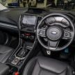 2019 Subaru Forester launched in Malaysia – from RM140k; three 2.0L variants; top spec gets EyeSight