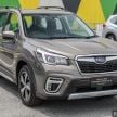 2019 Subaru Forester launched in Malaysia – from RM140k; three 2.0L variants; top spec gets EyeSight