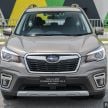 2019 Subaru Forester launched in Malaysia – from RM140k; three 2.0L variants; top spec gets EyeSight