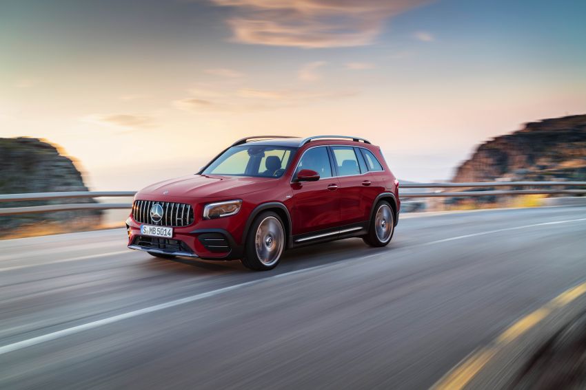 Mercedes-AMG GLB 35 4Matic X247 didedah – kuasa 302 hp dan 400 Nm tork, pacuan semua roda 4Matic 1008453
