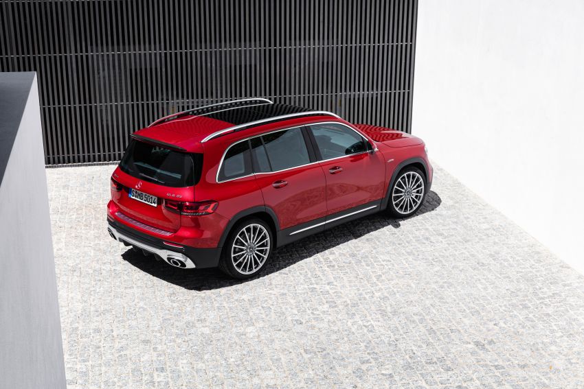 Mercedes-AMG GLB 35 4Matic X247 didedah – kuasa 302 hp dan 400 Nm tork, pacuan semua roda 4Matic 1008443