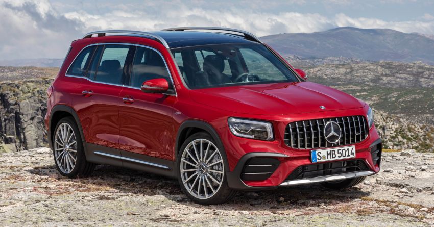 Mercedes-AMG GLB 35 4Matic X247 didedah – kuasa 302 hp dan 400 Nm tork, pacuan semua roda 4Matic 1008468