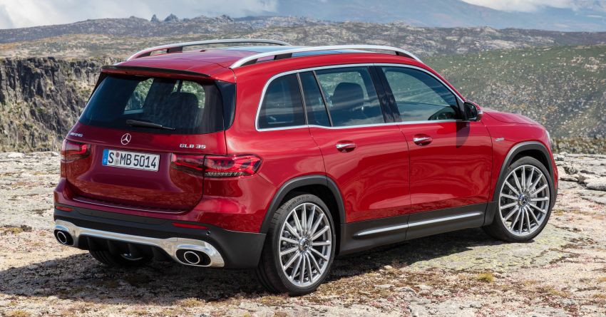 Mercedes-AMG GLB 35 4Matic X247 didedah – kuasa 302 hp dan 400 Nm tork, pacuan semua roda 4Matic 1008467