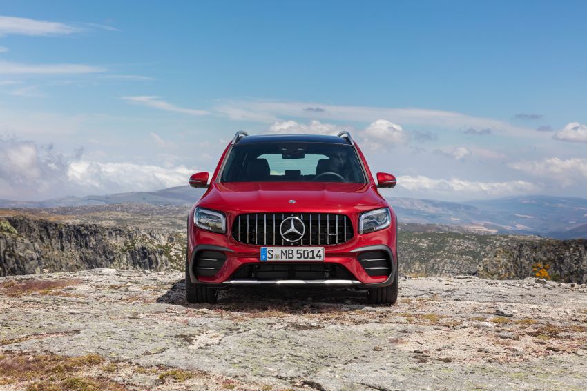 Mercedes-AMG GLB 35 4Matic X247 didedah – kuasa 302 hp dan 400 Nm tork, pacuan semua roda 4Matic 1008466
