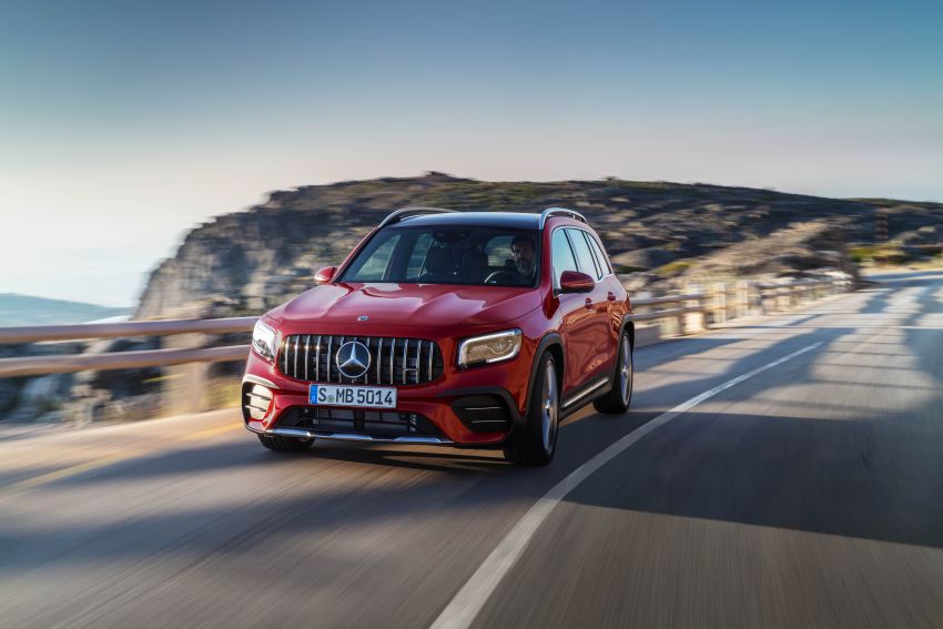 Mercedes-AMG GLB 35 4Matic X247 didedah – kuasa 302 hp dan 400 Nm tork, pacuan semua roda 4Matic 1008454