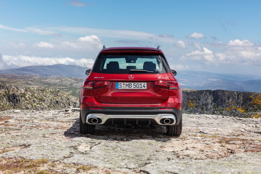 Mercedes-AMG GLB 35 4Matic X247 didedah – kuasa 302 hp dan 400 Nm tork, pacuan semua roda 4Matic 1008465