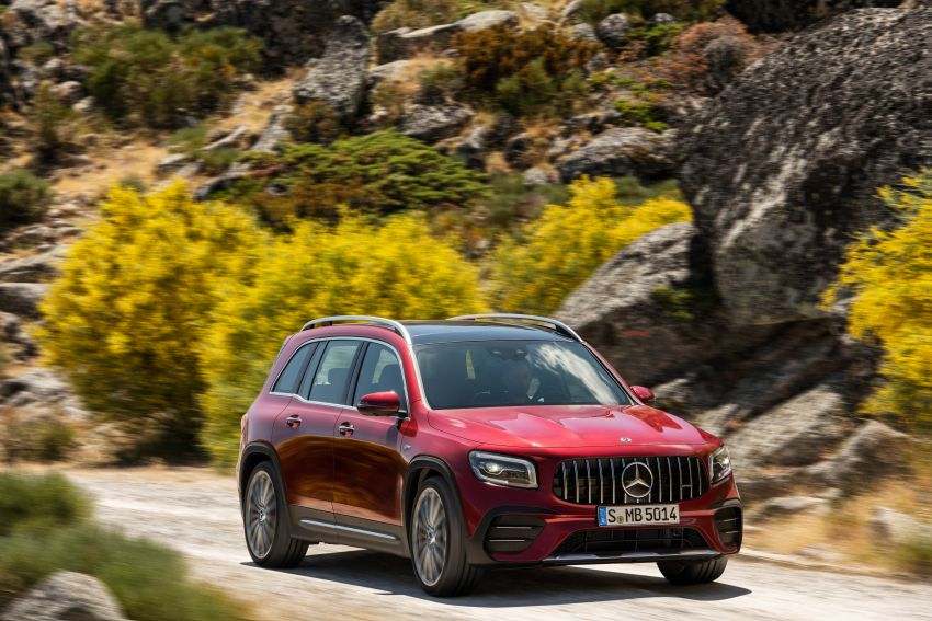 Mercedes-AMG GLB 35 4Matic X247 didedah – kuasa 302 hp dan 400 Nm tork, pacuan semua roda 4Matic 1008462