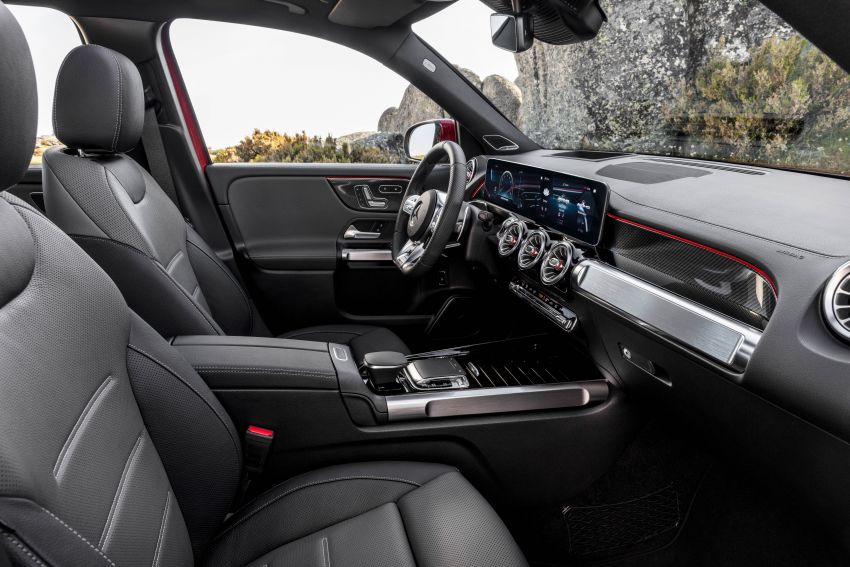 Mercedes-AMG GLB 35 4Matic X247 didedah – kuasa 302 hp dan 400 Nm tork, pacuan semua roda 4Matic 1008448