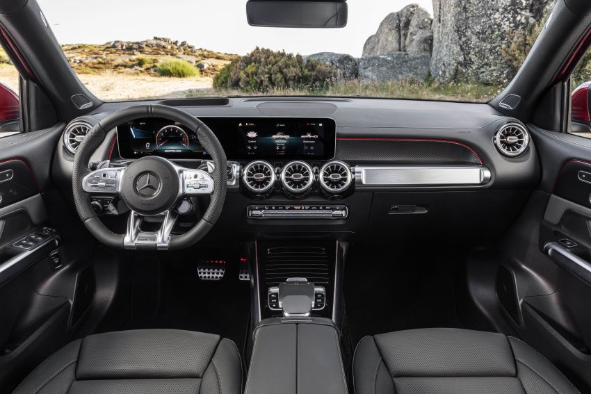 Mercedes-AMG GLB 35 4Matic X247 didedah – kuasa 302 hp dan 400 Nm tork, pacuan semua roda 4Matic 1008449
