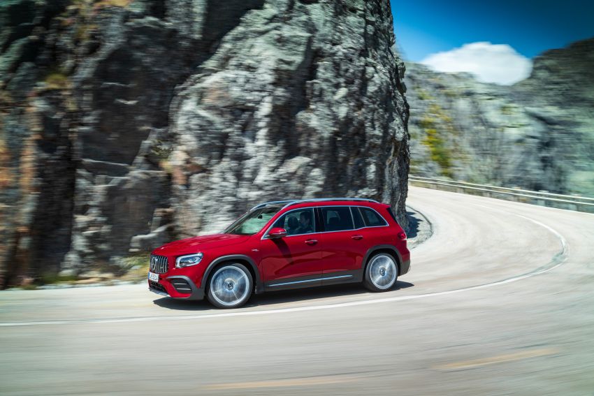 Mercedes-AMG GLB 35 4Matic X247 didedah – kuasa 302 hp dan 400 Nm tork, pacuan semua roda 4Matic 1008446