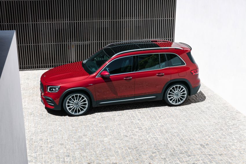 Mercedes-AMG GLB 35 4Matic X247 didedah – kuasa 302 hp dan 400 Nm tork, pacuan semua roda 4Matic 1008445
