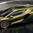 Lamborghini Sian – hybrid V12, 819 hp, 0-100 in 2.8s!
