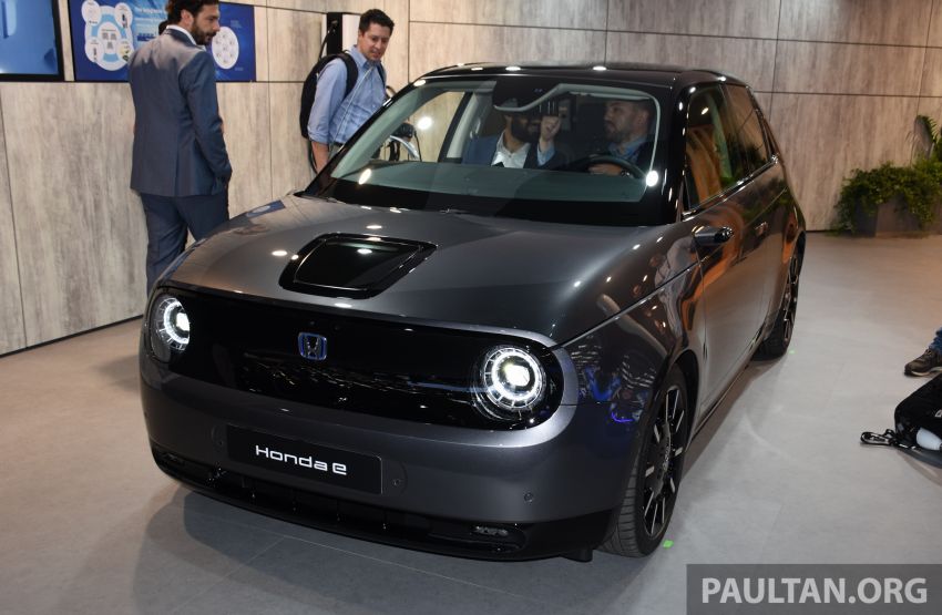 Honda e on display at the 2019 Frankfurt Motor Show – two outputs; priced from RM136,108 in Germany 1013862