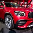 Mercedes-Benz GLB X247 dipamerkan di Frankfurt