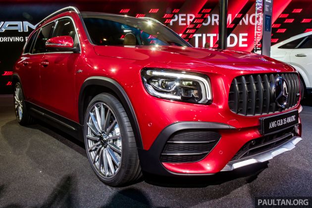 Mercedes-Benz GLB X247 dipamerkan di Frankfurt