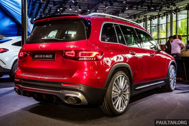 Mercedes-Benz GLB X247 dipamerkan di Frankfurt