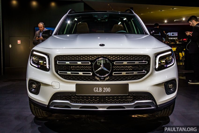 Mercedes-Benz GLB X247 dipamerkan di Frankfurt 1015343