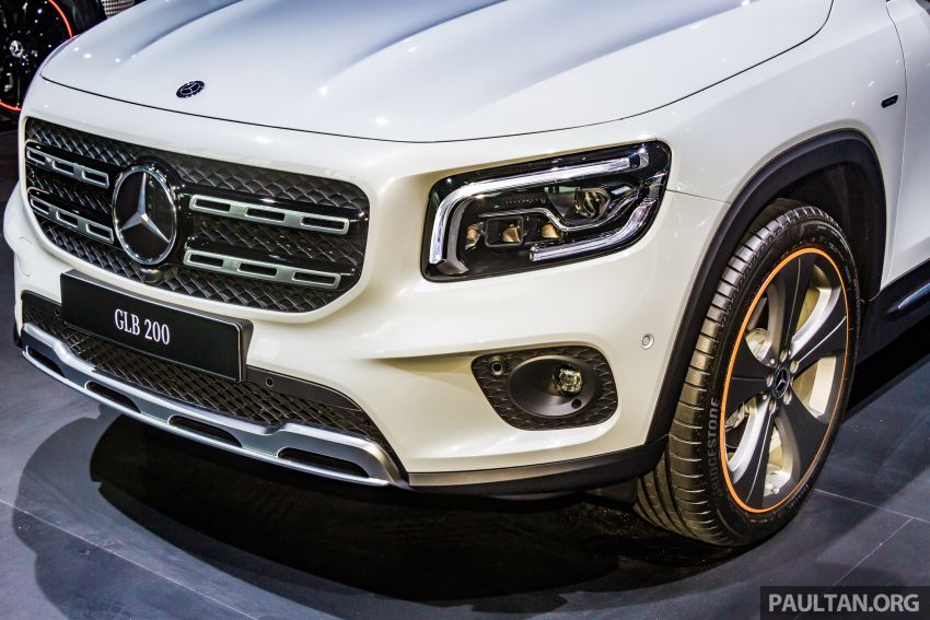 Mercedes-Benz GLB X247 dipamerkan di Frankfurt 1015345