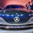 Mercedes-Benz EQS teased, prototype next to concept