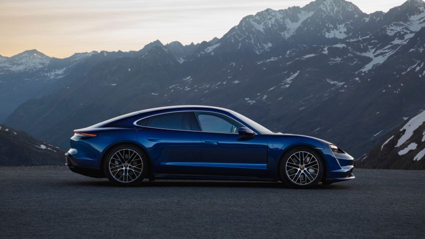 Porsche Taycan diperkenalkan – model elektrik penuh dengan kuasa hingga 761 PS dan 1,050 Nm tork 1011143